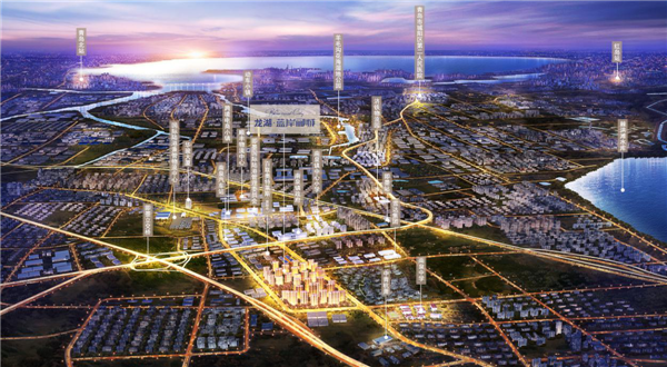 《青島龍湖?藍(lán)岸酈城|陸港當(dāng)紅，繁華大城城芯崛起》