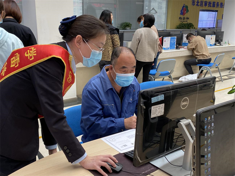 溫度、速度、力度 向企業(yè)群眾傳遞著市北營商的態(tài)度