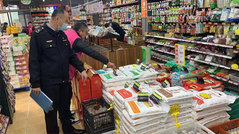 嶗山區(qū)市場監(jiān)督管理局開展糧食經營單位專項整治行動