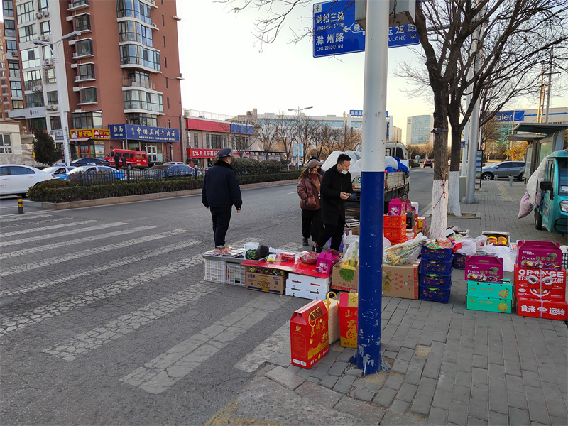 節(jié)日期間，嶗山綜合執(zhí)法執(zhí)勤一線分外忙